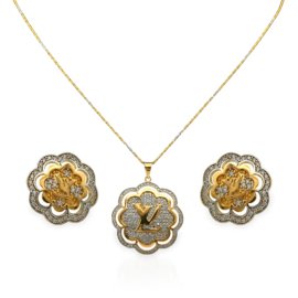 Gold Locket Set Design