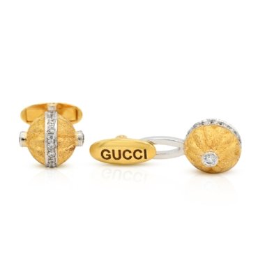 GOLD CUFFLINKS DESIGN