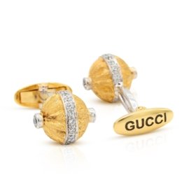GOLD CUFFLINKS DESIGN