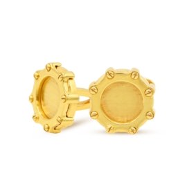 GOLD CUFFLINKS DESIGN