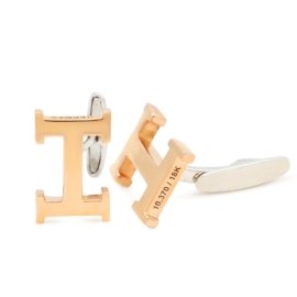 GOLD CUFFLINKS DESIGN
