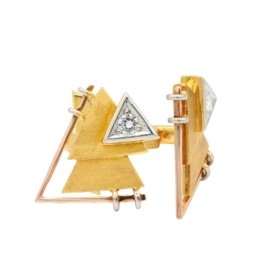 GOLD CUFFLINKS DESIGN