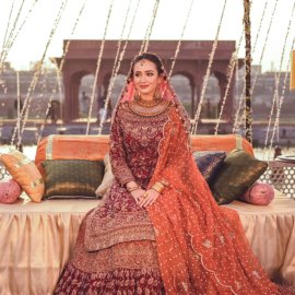 Gold Bridal Set Design