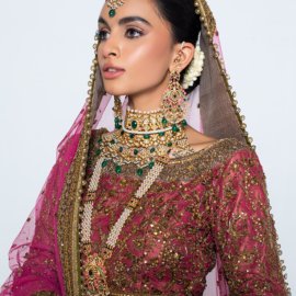 Gold Bridal Set Design