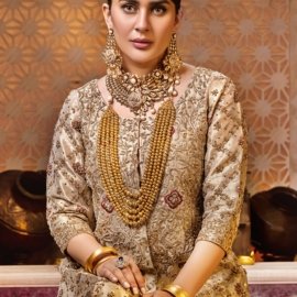 Gold Bridal Set Design