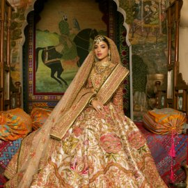 Gold Bridal Set Design